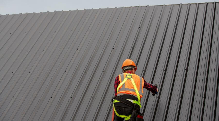 Professional metal roof installation services in Northville, SD
